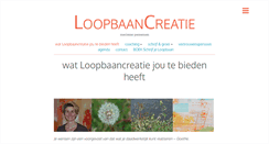 Desktop Screenshot of loopbaancreatie.nl